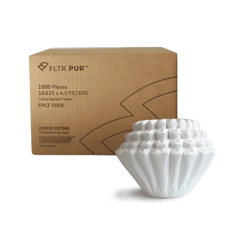 فلاتر قهوة FLTR PUR 10.625 × 4.5 FPCF F008 - 1000 فلتر قهوة