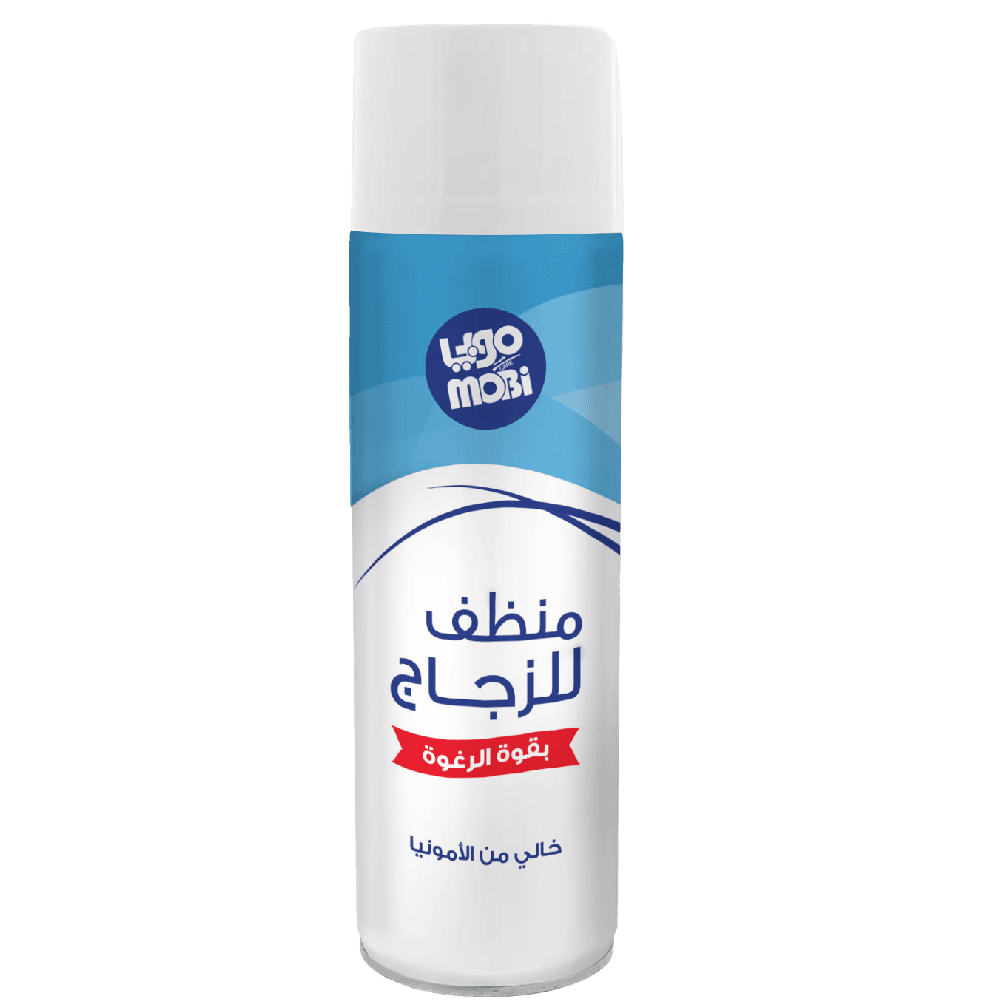 منظف ​​زجاج رغوي من موبي 400 مل