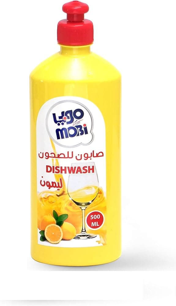 سائل غسيل الأطباق موبي برائحة الليمون ٥٠٠ مل