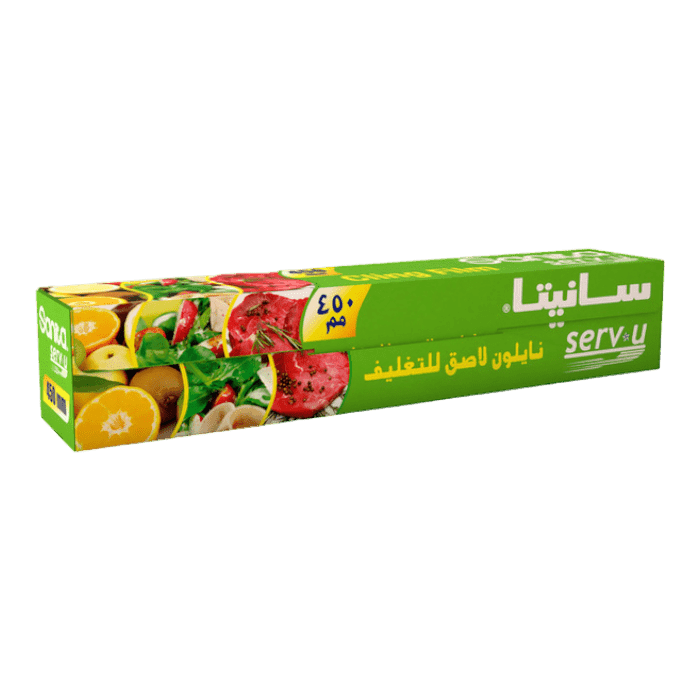 غشاء لاصق من النايلون من سانيتا، 450 مم × 200 م