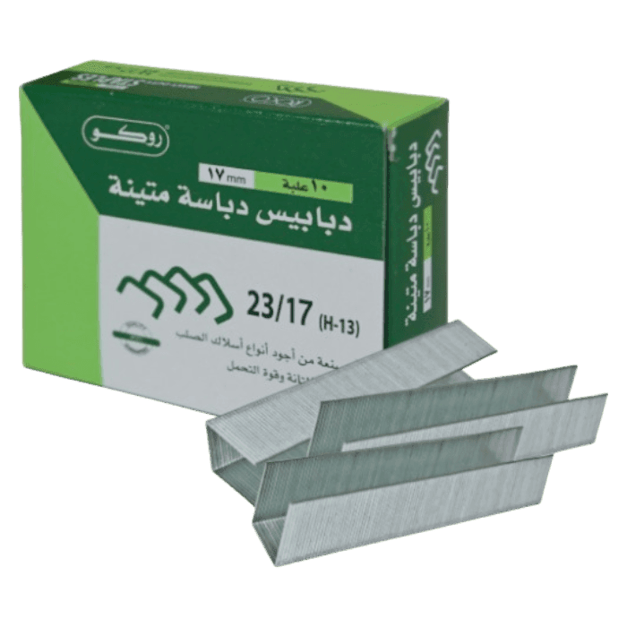 دبابيس روكو شديدة التحمل 23/17 نصف شريط 1000 دبوس